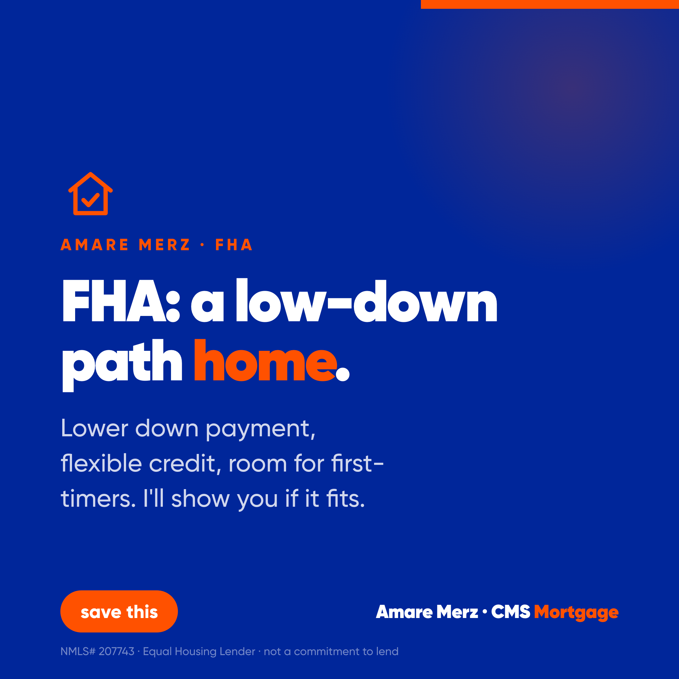 FHA: a low-down path home