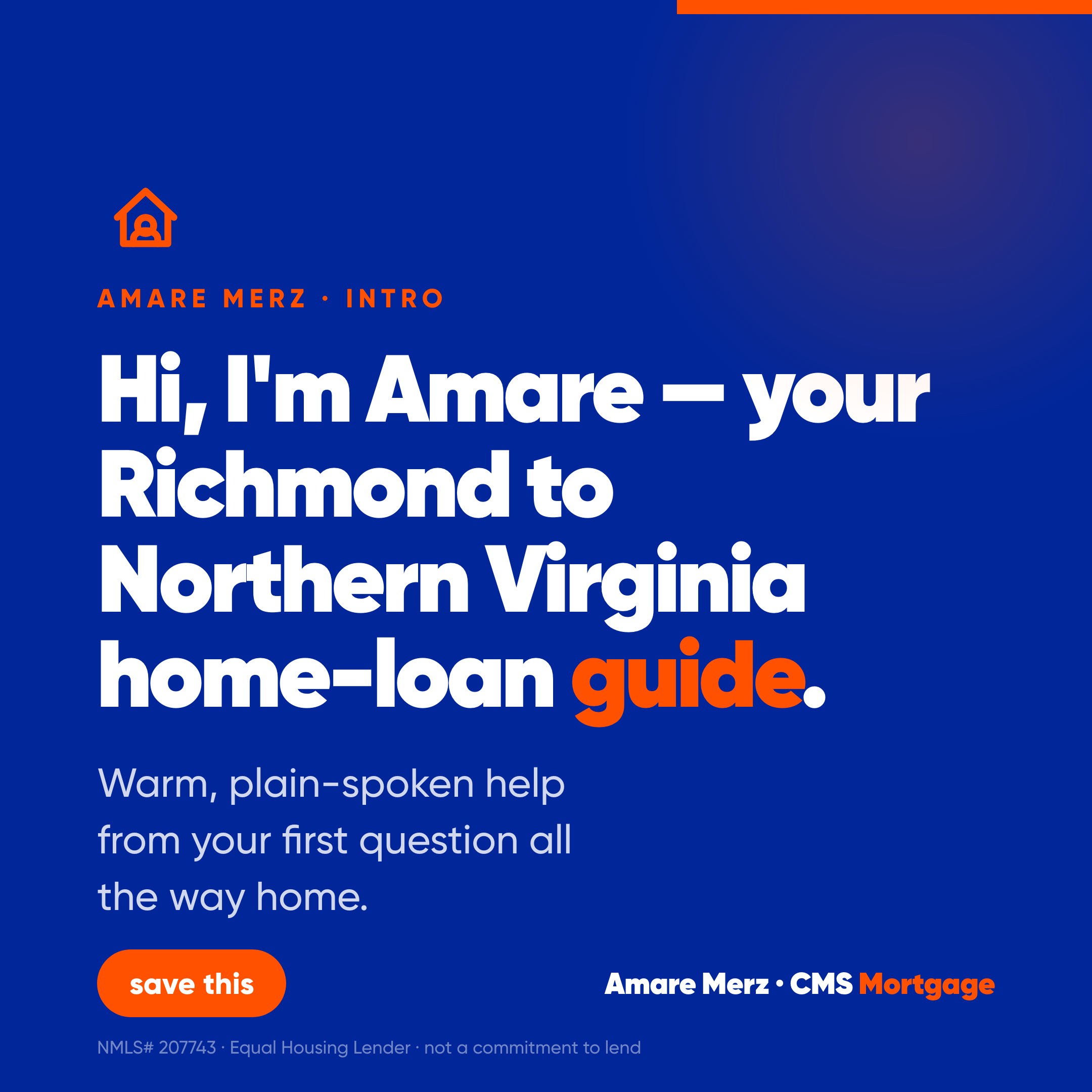 Hi, I'm Amare — reintroduce graphic