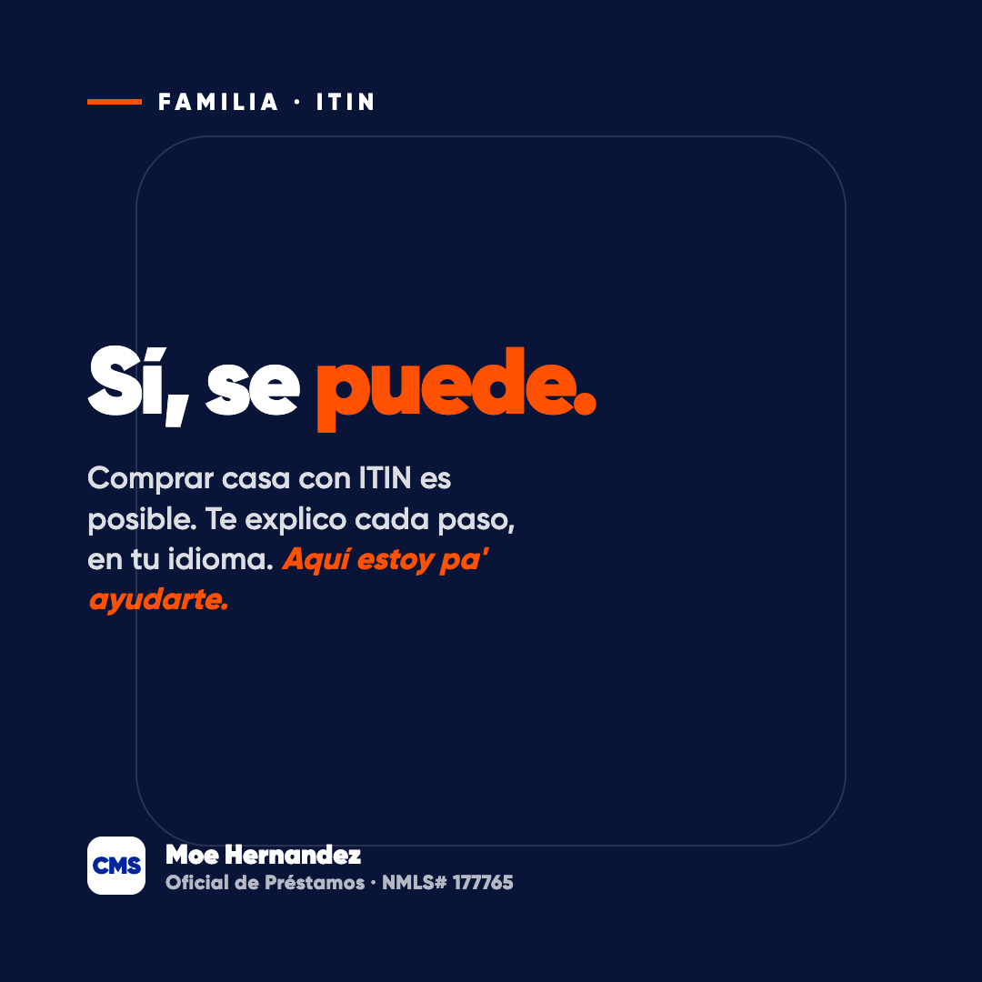 ITIN — Sí se puede graphic
