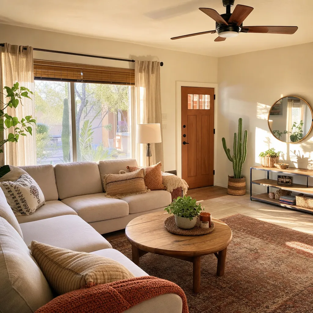 Cozy first-home interior
