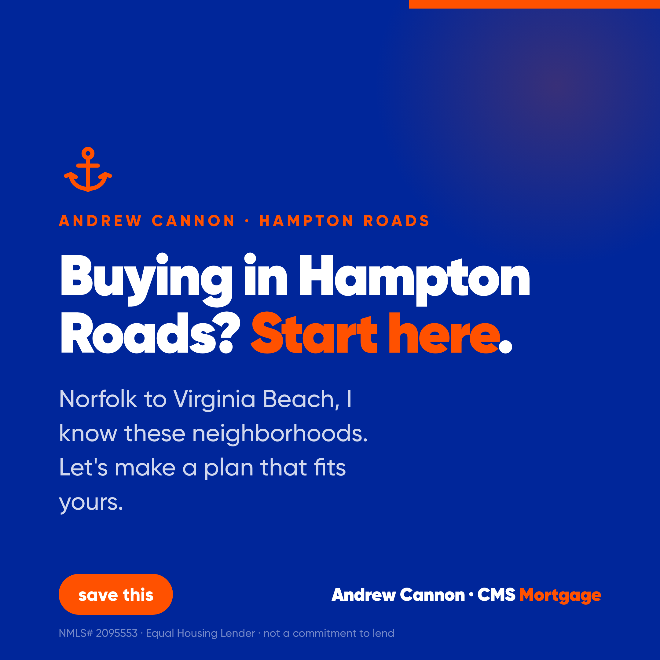 Buying in Hampton Roads? Start here