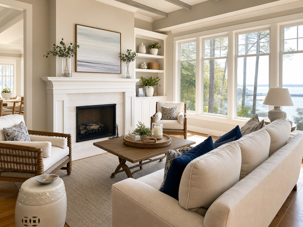 Cozy first-home interior