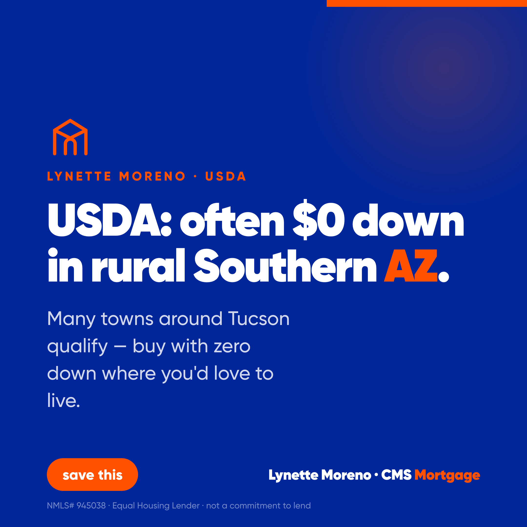 USDA: often $0 down in rural Southern AZ