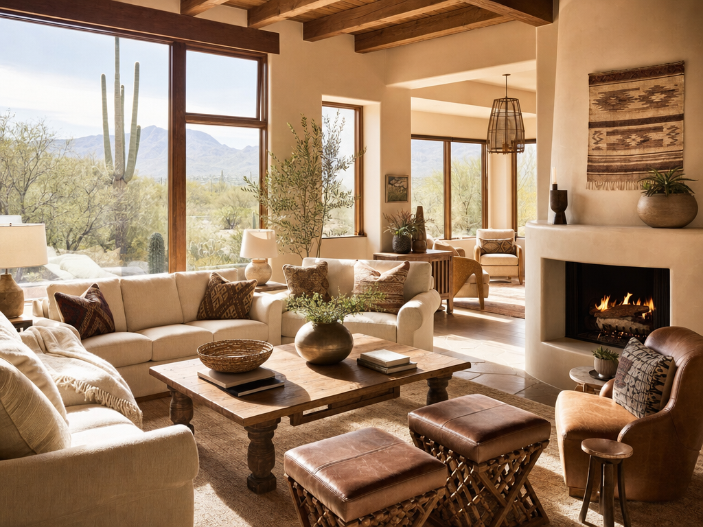 Cozy first-home interior